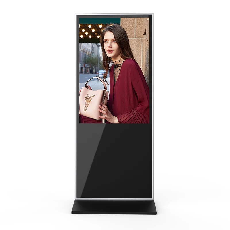

Floor Standing 43 Inch Android Video Lcd Advertising Player Kiosk Vertical Digital Touch Screen Signage Display