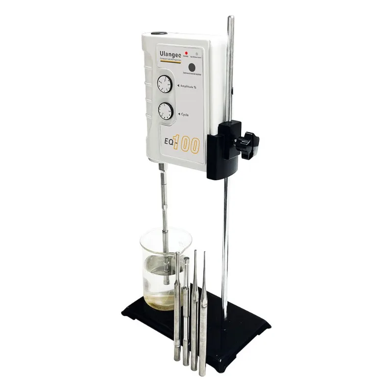 

Ultrasonic disperser, automatic frequency tracking laboratory