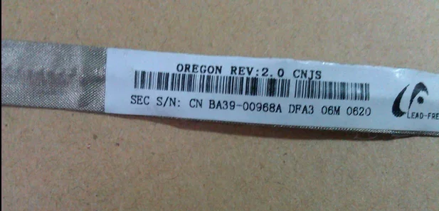 Video screen Flex cable For Samsung N230 laptop LCD LED Display Ribbon cable BA39-00968A