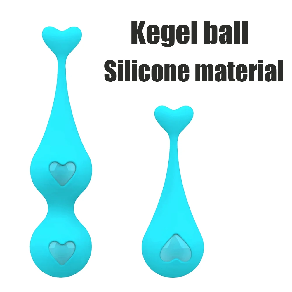 Silicone Kegel Balls Weighted Ben Wa Balls Set for Women Pelvic Floor Training Vaginal Tightening Exercise Beginners to Advanced
