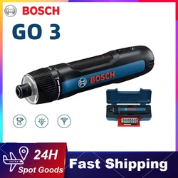 Bosch-GO 3 Chave De Fenda Sem Fio, Chave De Fenda Elétrica Profissional, Broca Recarregável, Ferramenta Elétrica, 3.6V