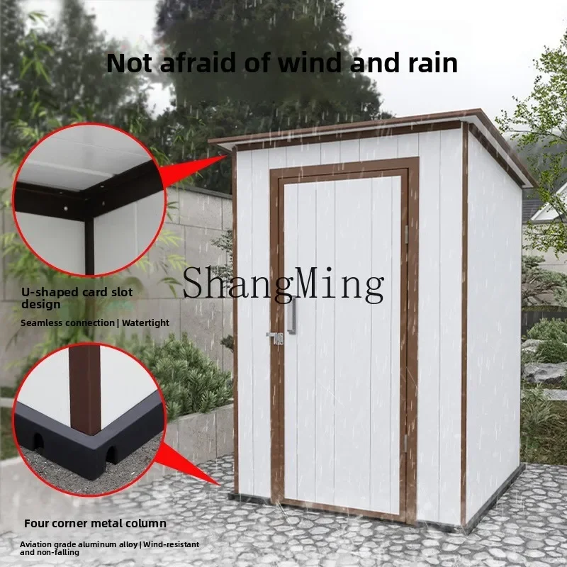 CL  roof removable disassembly warehouse household courtyard assembly simple room garden storage house