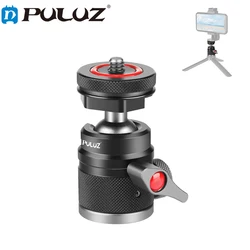 PULUZ 360 Panorama Aluminum Alloy Tripod Ball Head Adapter with Knob Lock