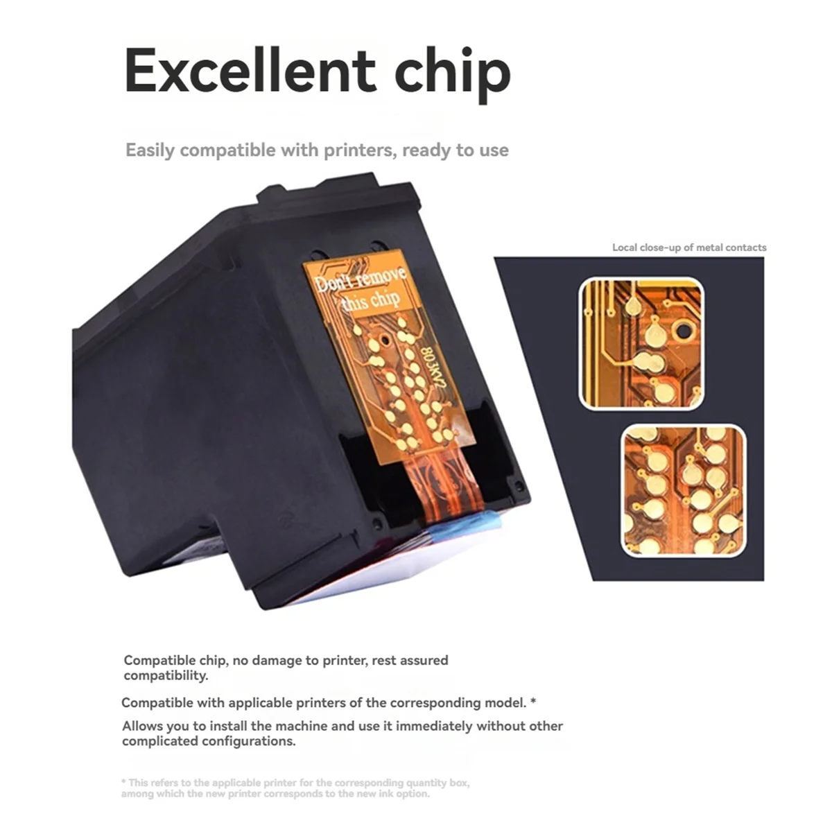 301용 HOT AC18 301XL 잉크 교체, Deskjet 1000 1050 2050 2630 2540 2510 프린터 A와 호환 가능