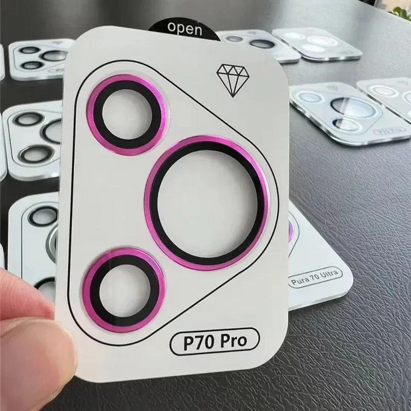 Bunte Metall Kamera Ring Schutz Für Huawei Pura 70 Pro Aluminium Legierung Kamera Objektiv Schutz Abdeckung Für Pura 70 Pro Objektiv film