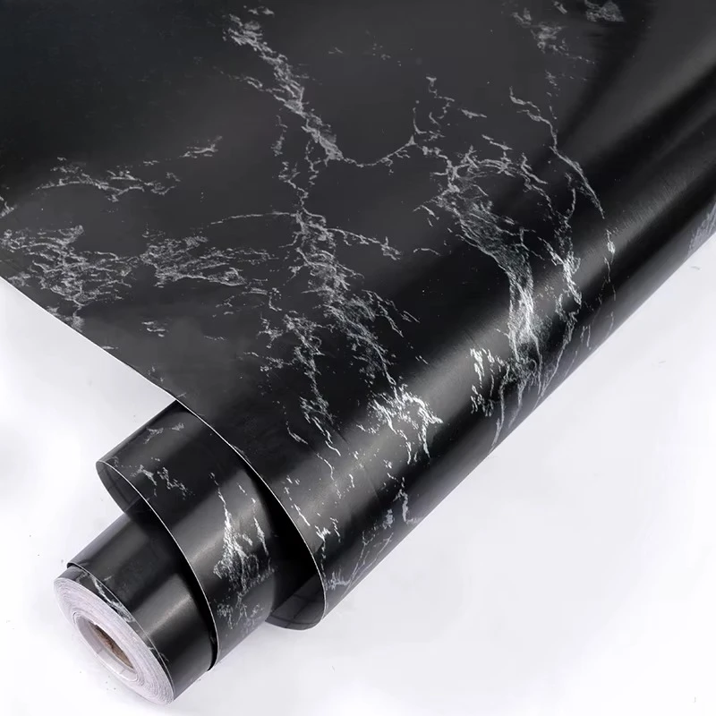 Self Adhesive Waterproof Wallpaper Marble Contact Paper Easily Removable for Furniture Cabinets Countertop Kitchen