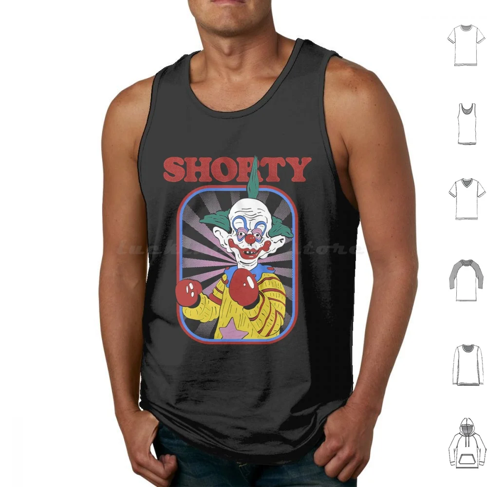 Shorty Essential Tank Tops Vest Sleeveless Pennywise It Horror Clown Pennywise Music Band Pennywise New98 Stephen King