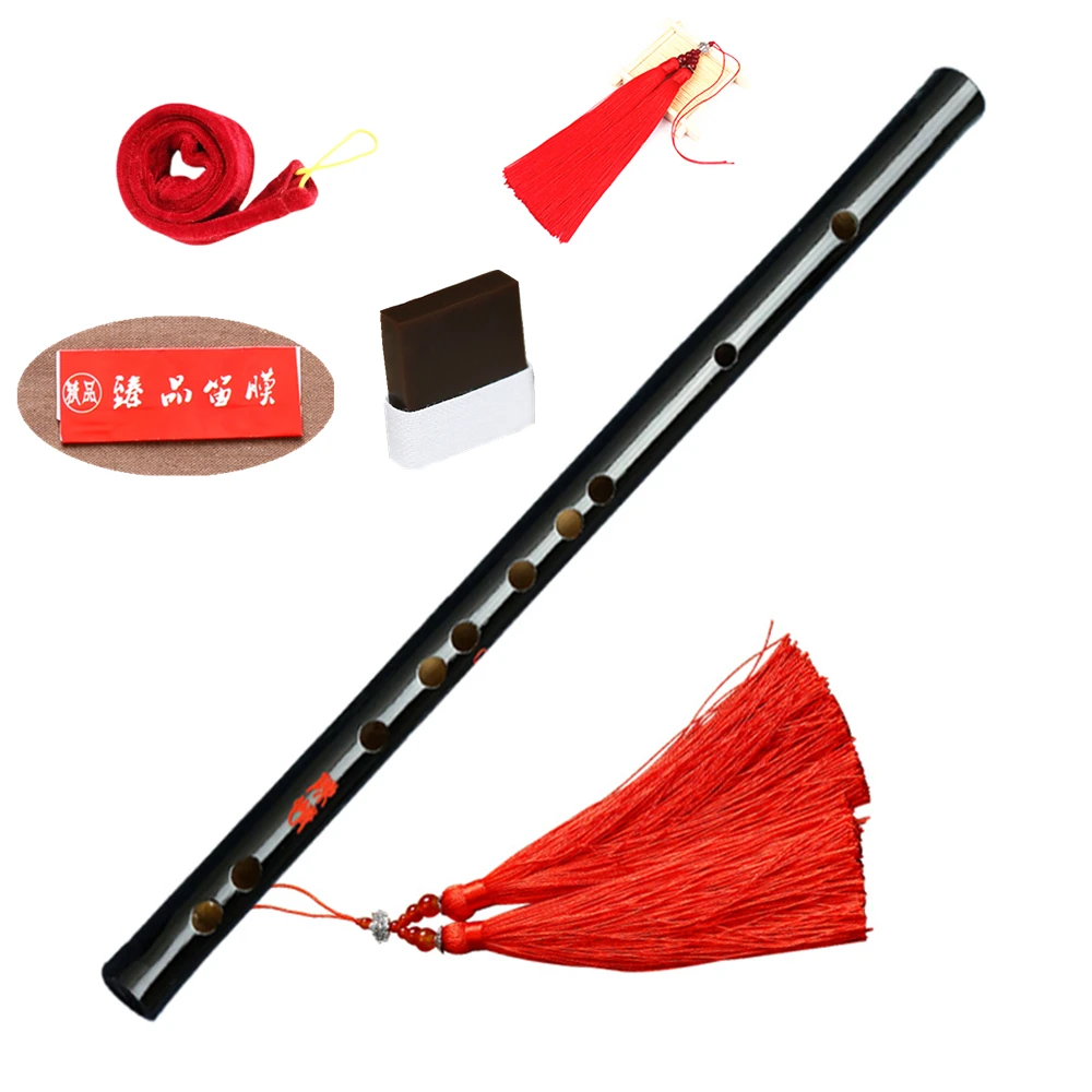 High Quality Chinese Flute Traditional Musical Instruments Bamboo Dizi For Beginner C D E F G Key Chen Qing Transverse Flauta