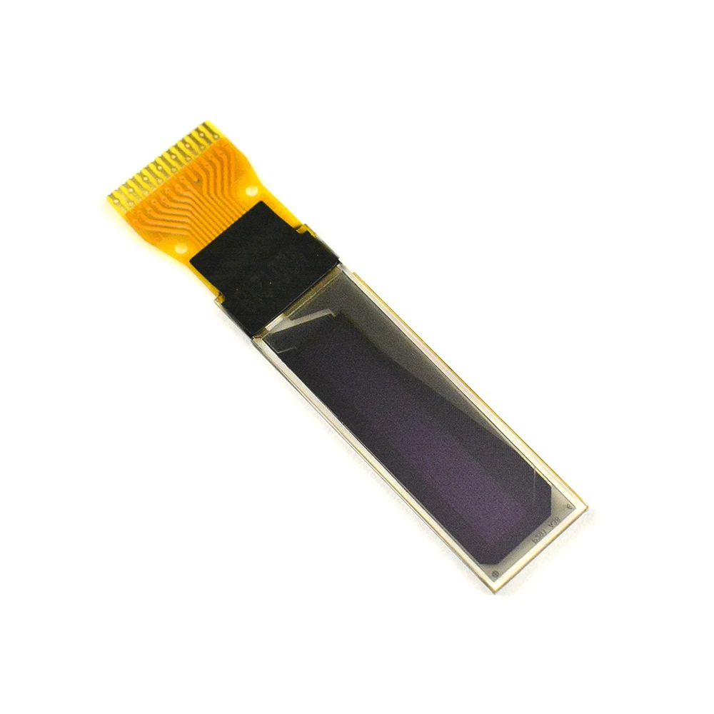 0,69-дюймовый OLED-модуль белого цвета OLED 96x16 OLED ЖК-дисплей SSD1306 Модуль дисплея SPI IIC Связь для Arduino