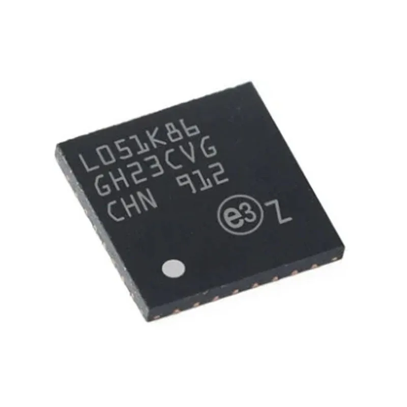 5/20PCS STM32L051K8U6 QFPN-32 STM32L051 STM32L K8U6 STM32 ARM Cortex-M0+ 64KB Flash 32 MHz CPU 32-bit microcontroller -MCU