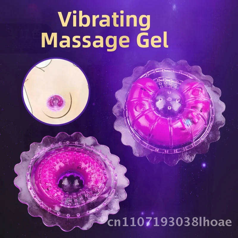 محفز الثدي الحلمة هزاز الجنس لعب للنساء زوجين منتجات الكبار الإناث الثدي محفز المحمولة مدلك #5