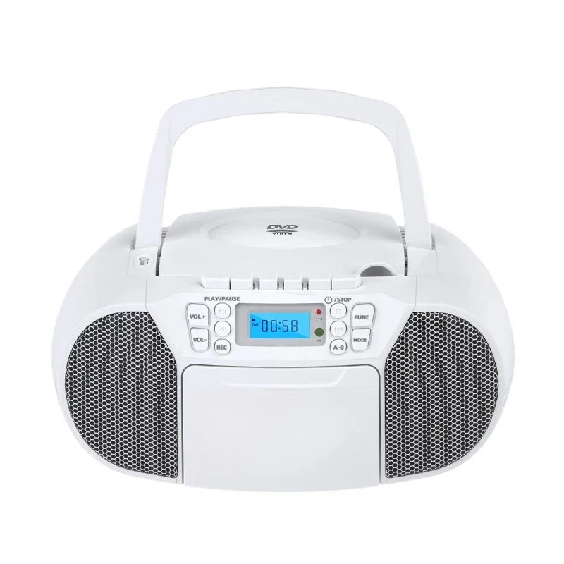 Portable tape DVD/CD player Repeater, including Bluetooth U disk disc