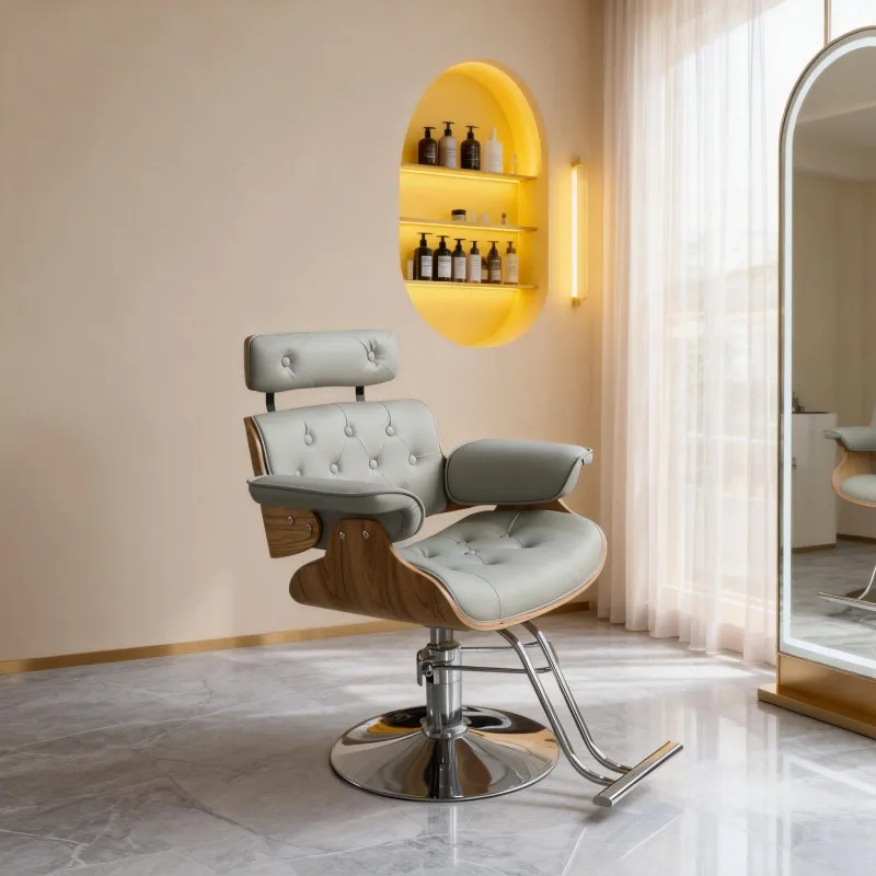 Barbershop chair, internet-famous hairdressing chair, salo n-specific haircut chair, lift-lift chair