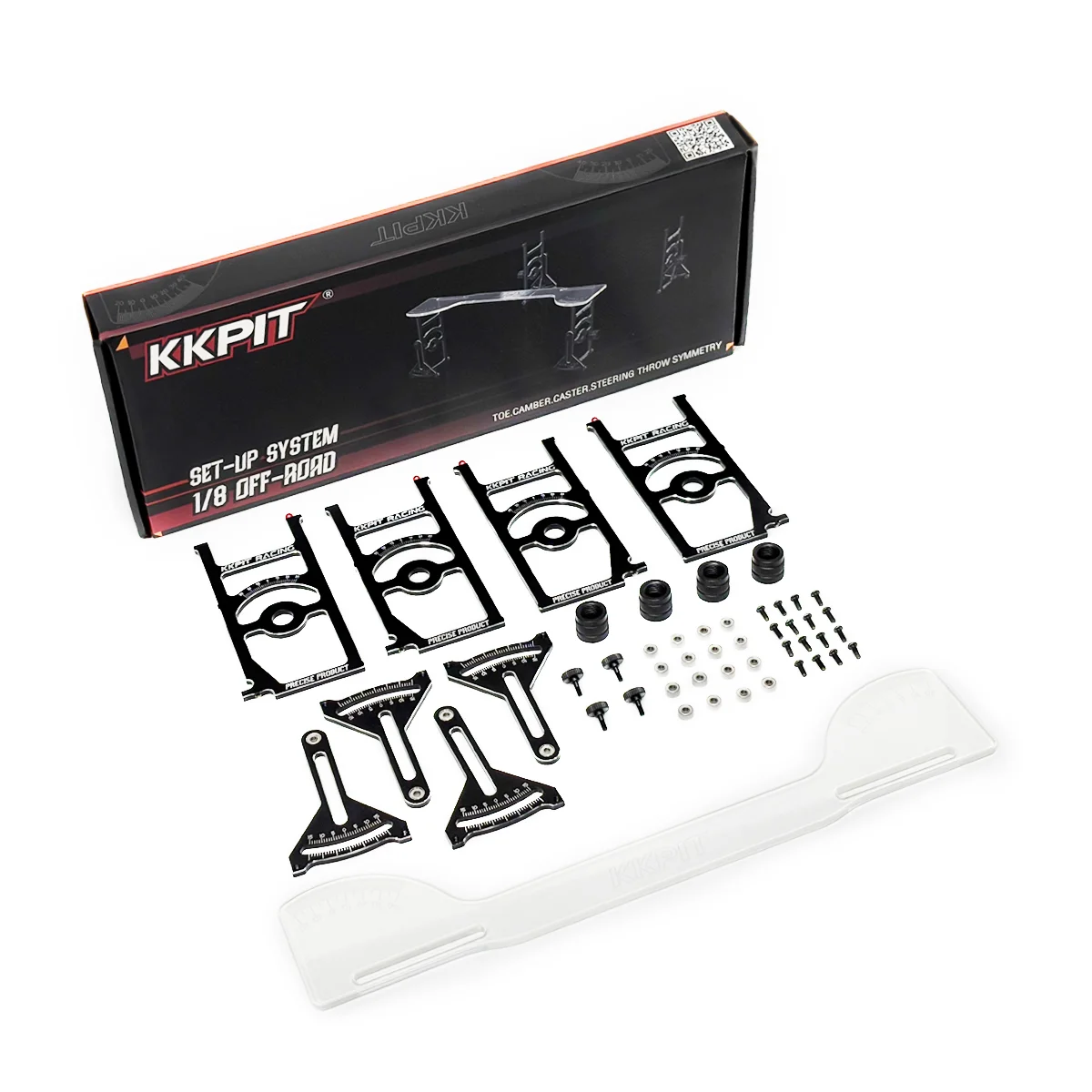 KKPIT-PITMAN-Set-up System for 1/8 Off-Road Cars (12mm axle)-590008
