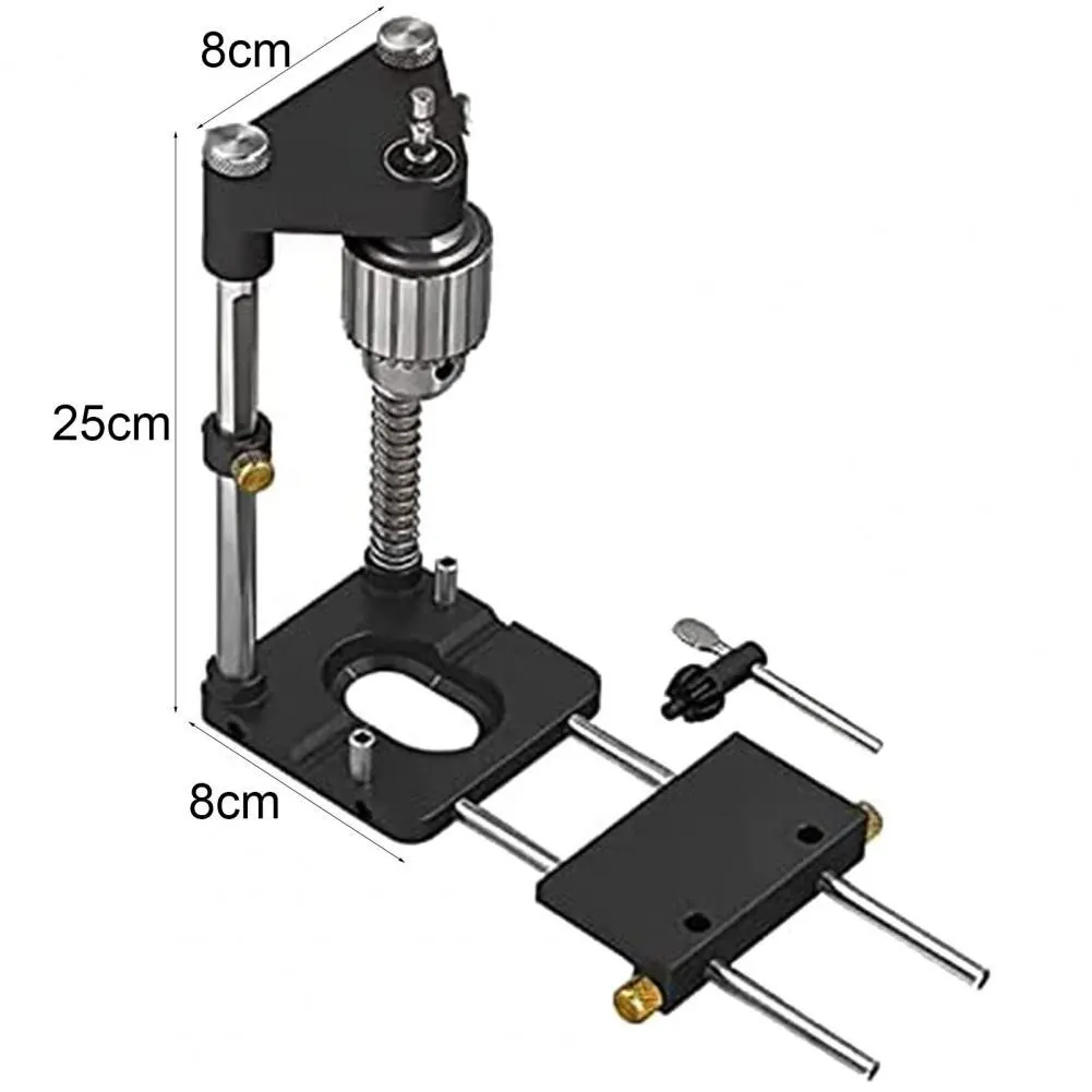 Guía de taladro de línea automática, localizador de taladro portátil para carpintería, posicionador de perforación de orificio preciso, herramienta de guía de plantilla de taladro de línea automática