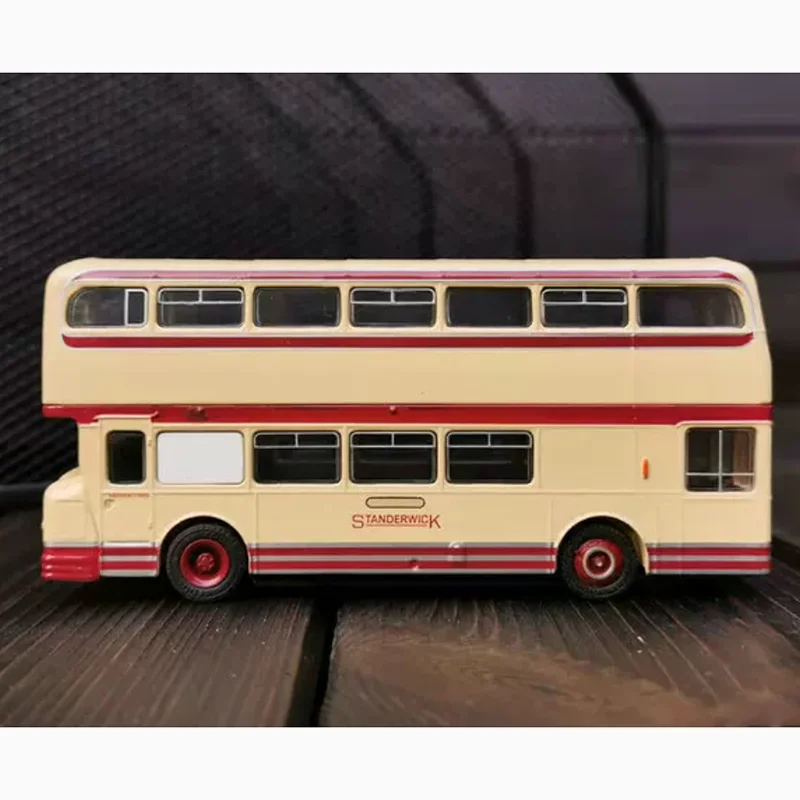 （Old Stock）EFE 1:76 Scale SFV 421 #25 Alloy Retro Double-Decker Bus Model Desktop Decoration Replica Toy Adult Gift Souvenirs