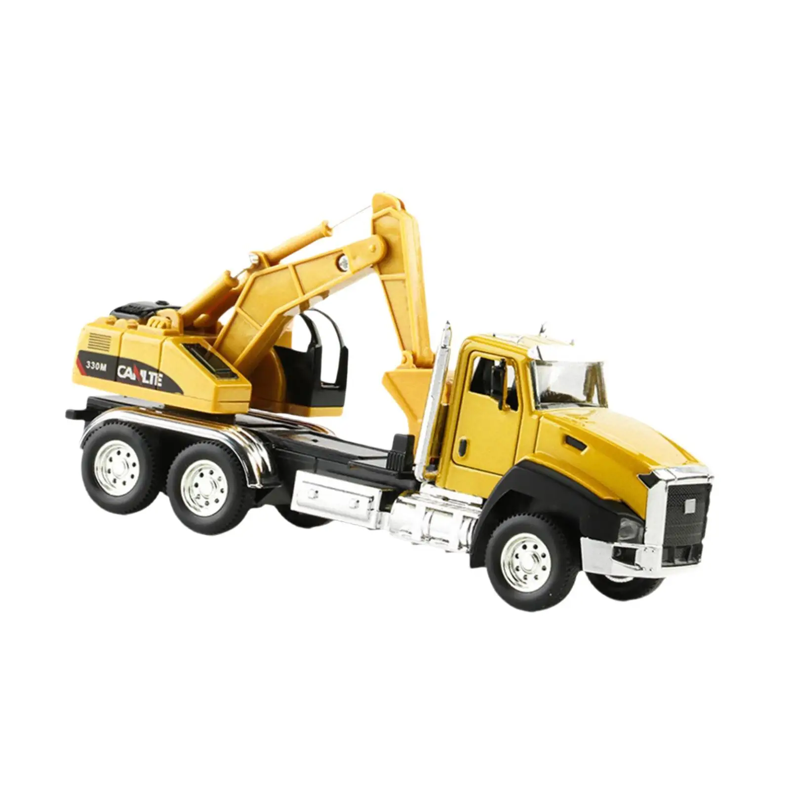 1/50 Scale Diecast Truck Creativity Construction Vehicle Toy for Sand Garden