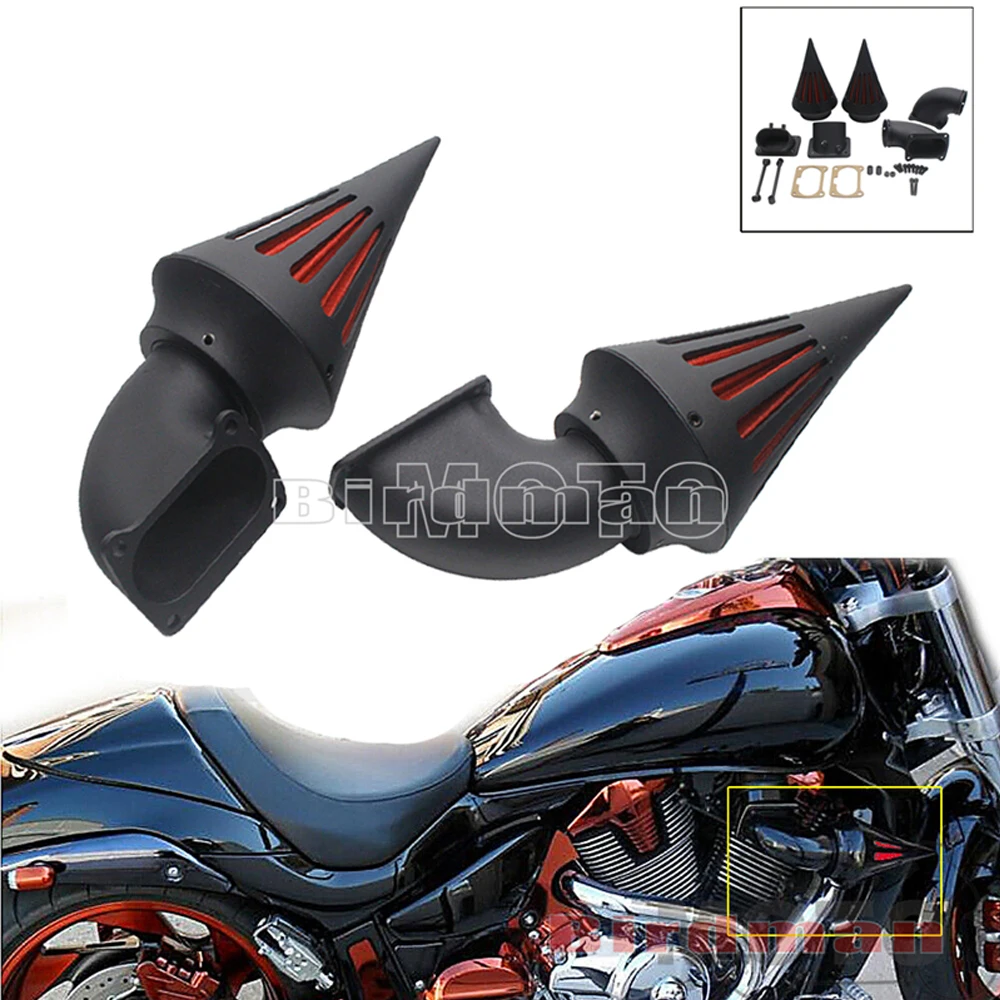 

Black Cone Spike Air Cleaner Kit Intake Filter Compatible With M109R For Suzuki Boulevard M109 R All Year Motorcycle Accessories