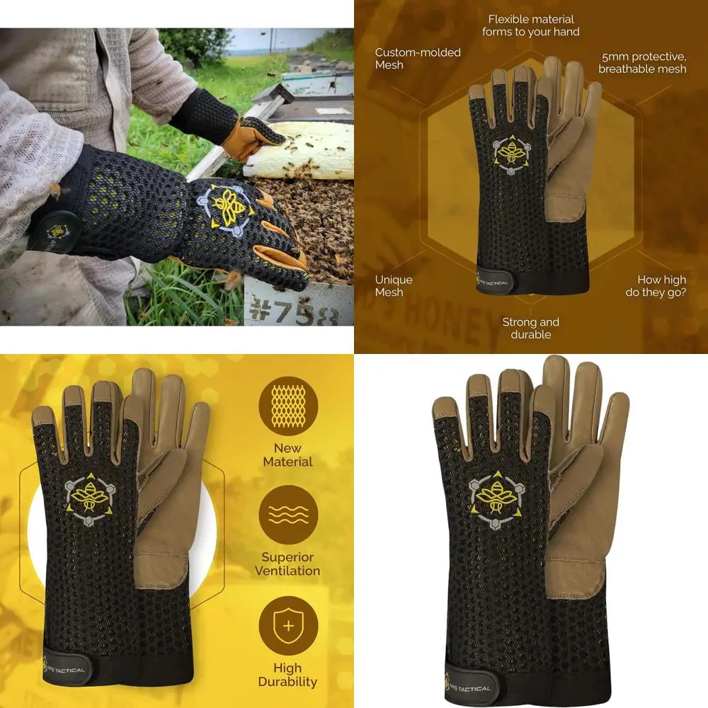 

Толстые перчатки из воловьей кожи толщиной 5 мм с улучшенной вентиляцией для интенсивного использования