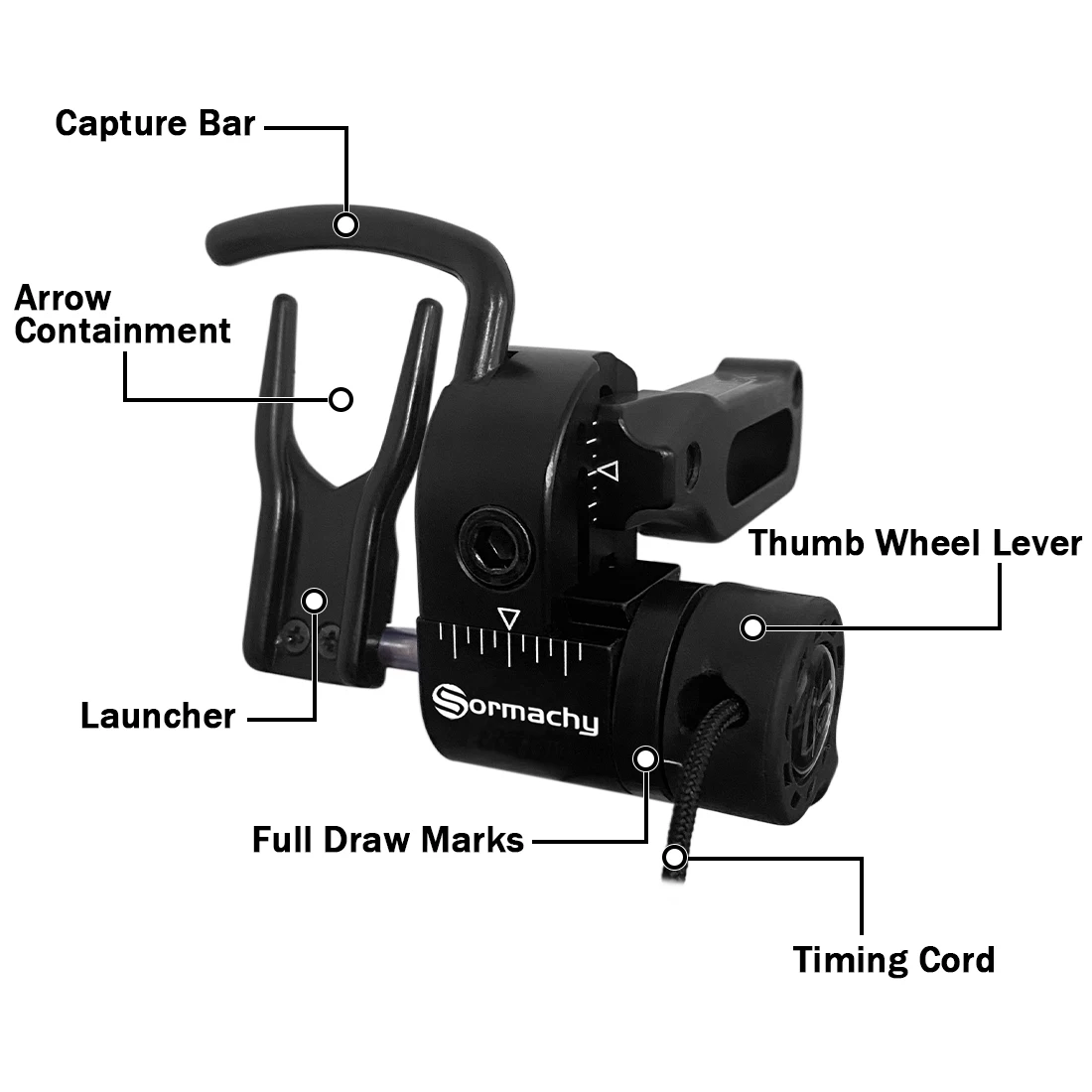 TP814 Aluminium Alloy Adjustable Drop Away Arrow Rest UltraRest HDXStable Precision For Compound Bow Hunting Archery Accessories - view 2