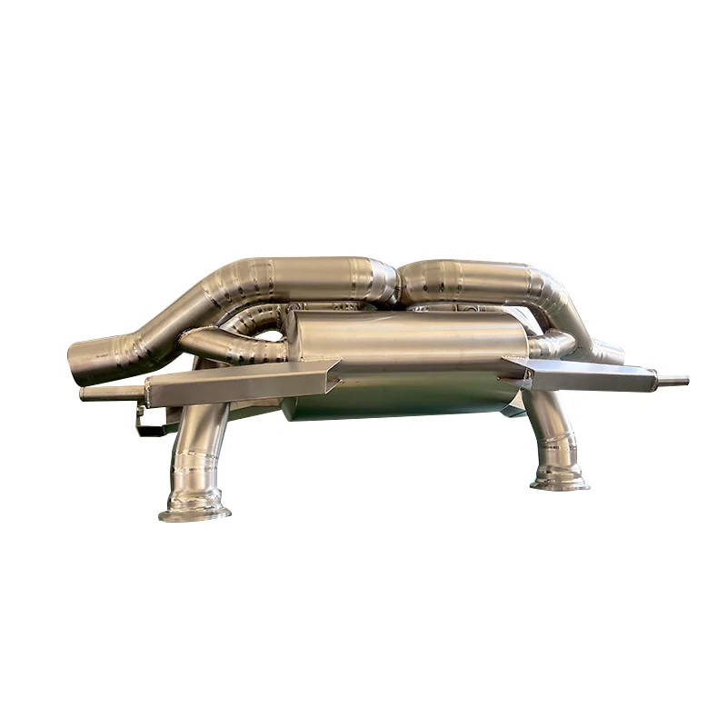 1:1 equal ratio replica titanium exhaust muffler for Gallardo LP550-2, custom service only