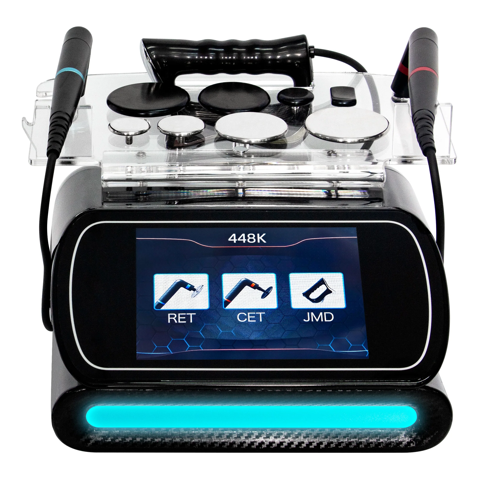 448KHz Indiba Activ Tecar RF Diathermy Physiotherapy Machine Knee Osteoarthritis Pain Relief Joint Degeneration Rehabilitation image 3