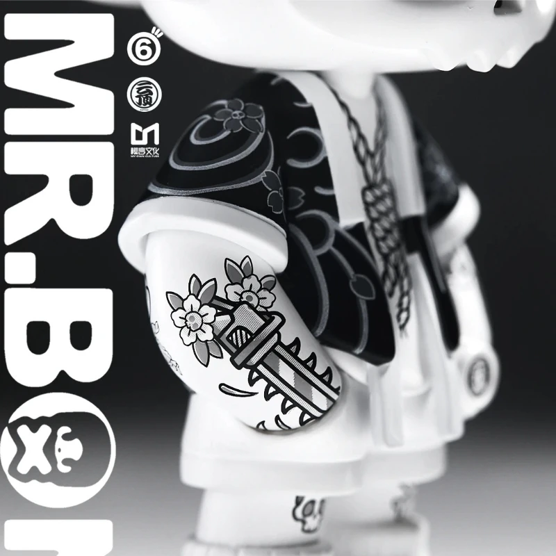 Mr.Bone Cloud Top Tattoo Limited Series Cool Action Figure Model Desktop Cartoon Toy Decor Home Ornament Exquisite Gift In Stock