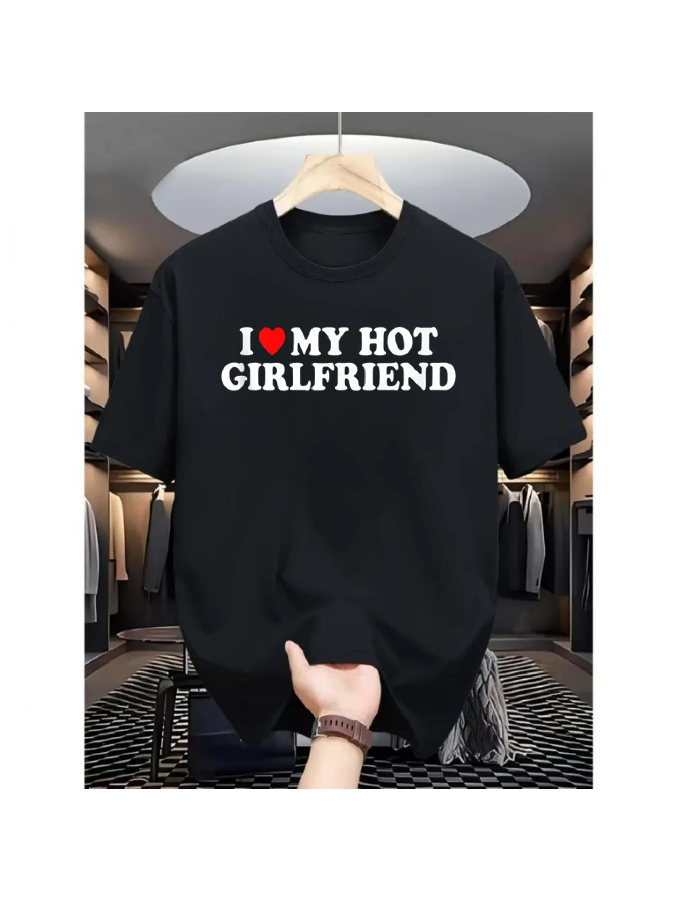 

Корейская версия американской уличной модной мужской рубашки с короткими рукавами, футболка с принтом, дышащая ткань, удобная в носке.