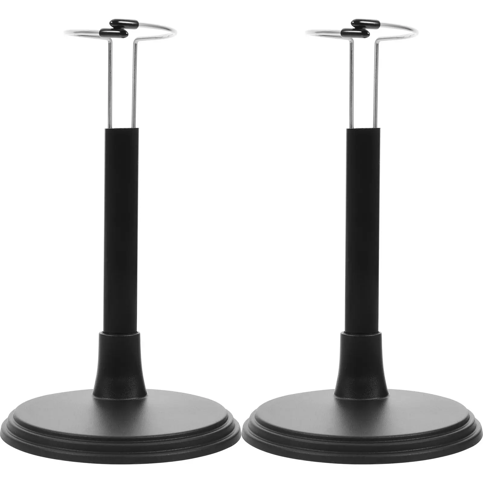 2Pcs Stable Action Figure Stand Precision Crafted Display Base for Figures Window Display Shelf Organization Collection Support