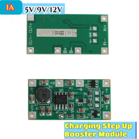 Lithium Battery UPS Charging Module DC5V 9V 12V Step Up Booster Module for18650 Lithium Battery UPS Voltage Converter Protection