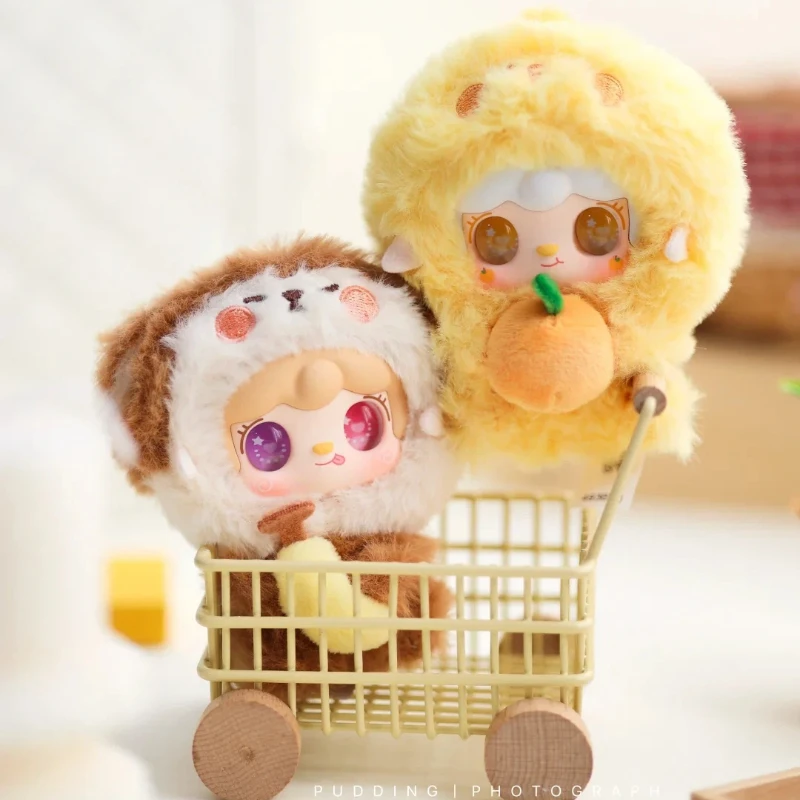 

Подлинная серия Yooki Hug Food Store, слепая коробка, милая плюшевая кукла, брелок для ключей, сумка, очаровательный подарок для девочек и женщин