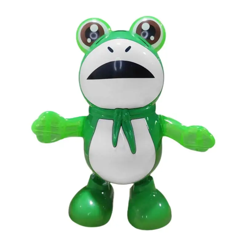 Dancing Frog Toy Frog Toy Dancing Walking Children Light Up Animal Toys Fun Animal Toys Light Up Cute Electric Battery Powered