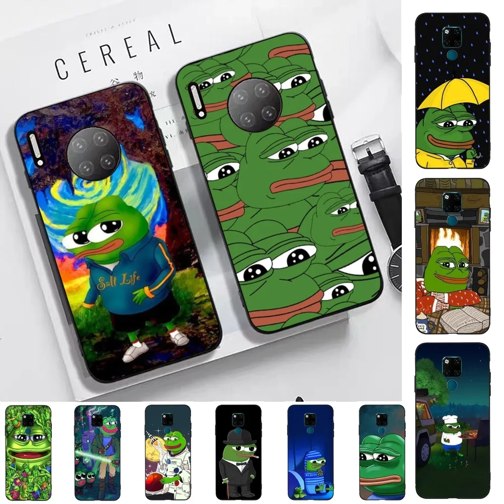 Sad Pepe The Frog  Phone Case For Huawei Mate 10 20 30 40 50 lite pro Nova 3 3i 5 6 SE 7 pro 7SE