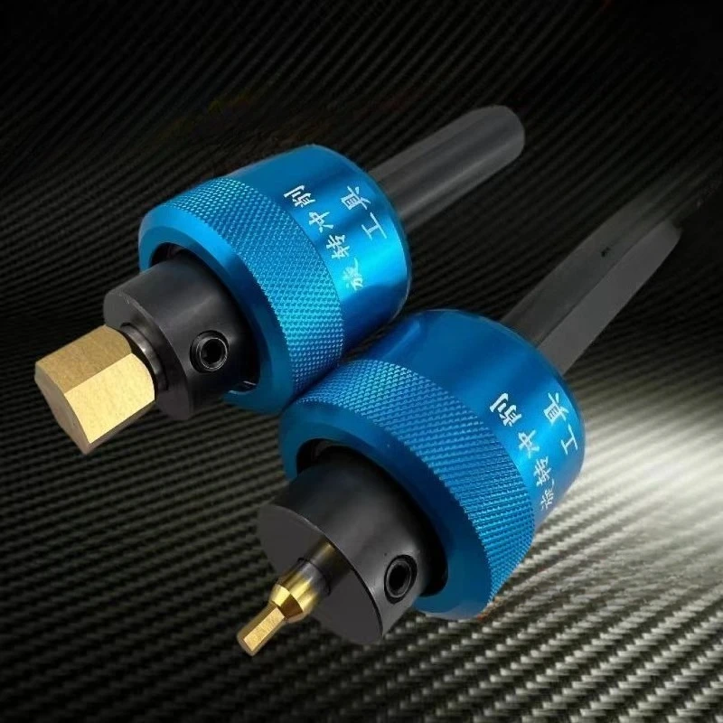Rotary Broach Punch Holder 8.0mm Straight Shank Hexagonal Square CT08 CT16 C16/C20/C22/C25/C32 Lathe Machining Tool