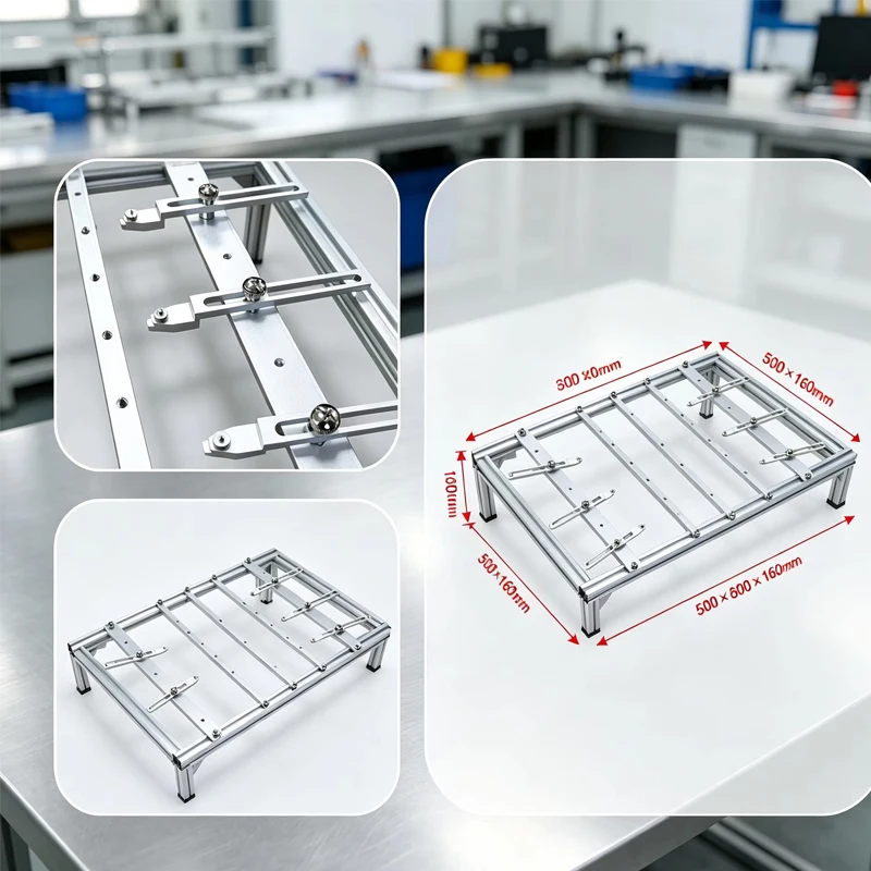 Universal BGA PCB Holder Fixture Jig 500x300x160mm, Basic & Deluxe Set PCB Bracket Clamp Kit for BGA Rework Station Maintenance