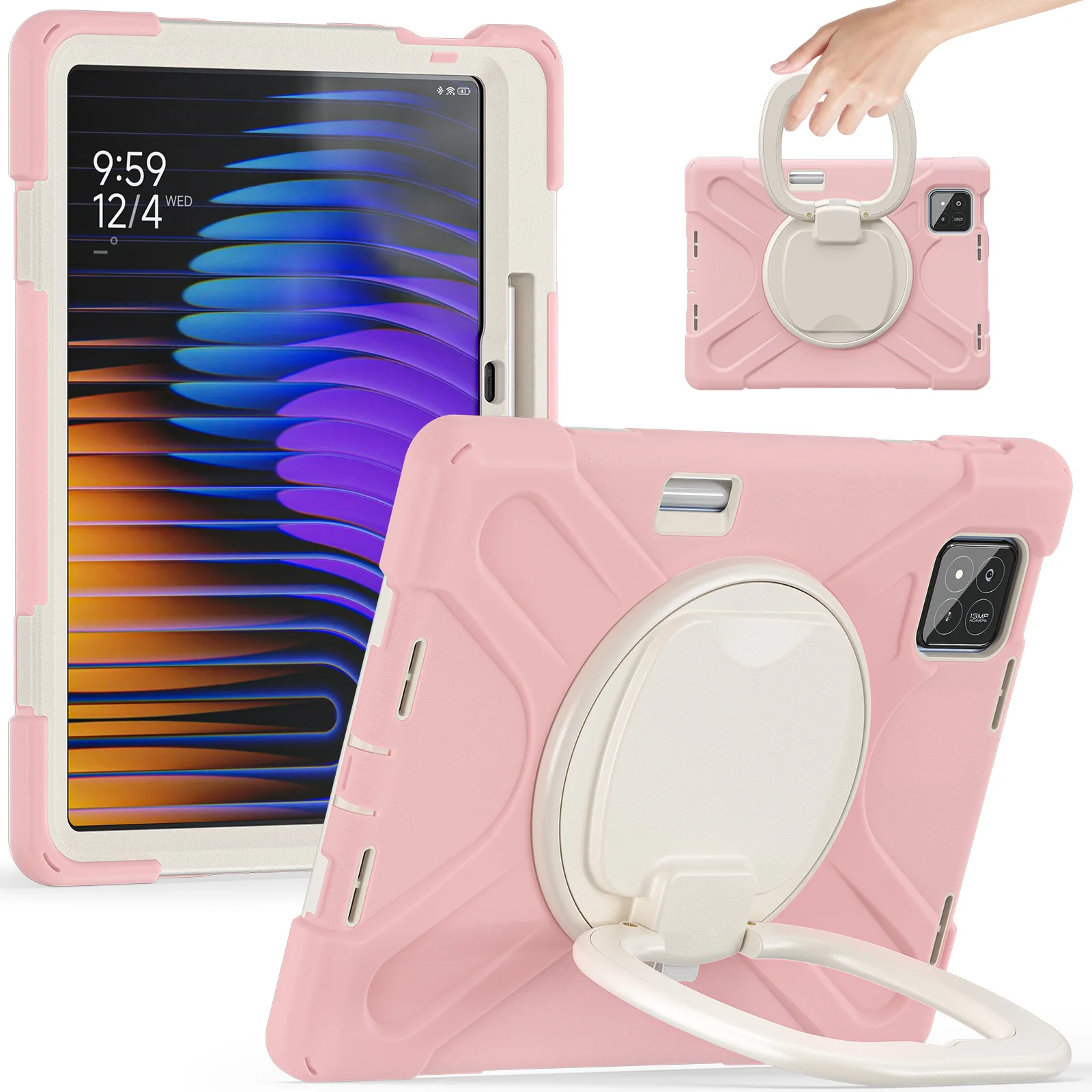 360 degree rotate stand case Kids Students Case Tablet case For xiaomi pad8 8pro 11.2