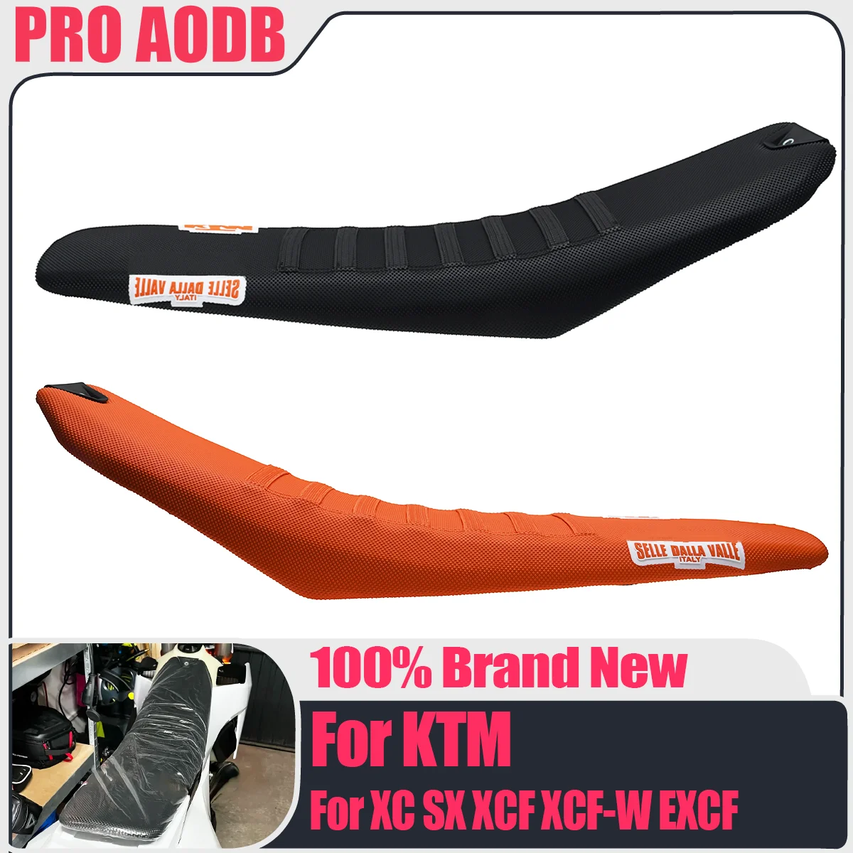 AliExpress LFMT Motorcycle Seat Cushion 30mm Lower Than Original Height Pit Bike Saddle For KTM EXC EXCF SX SXF XC XCF XCW XCFW 2020-2025