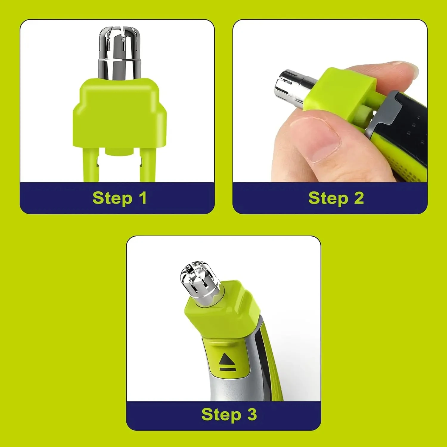 Nose Ear Hair Trimmer Replacement blade Heads For Philips QP2724 QP2630 QP2520 QP2734 QP2834, QP6530 one pro trimmers shavers image 2