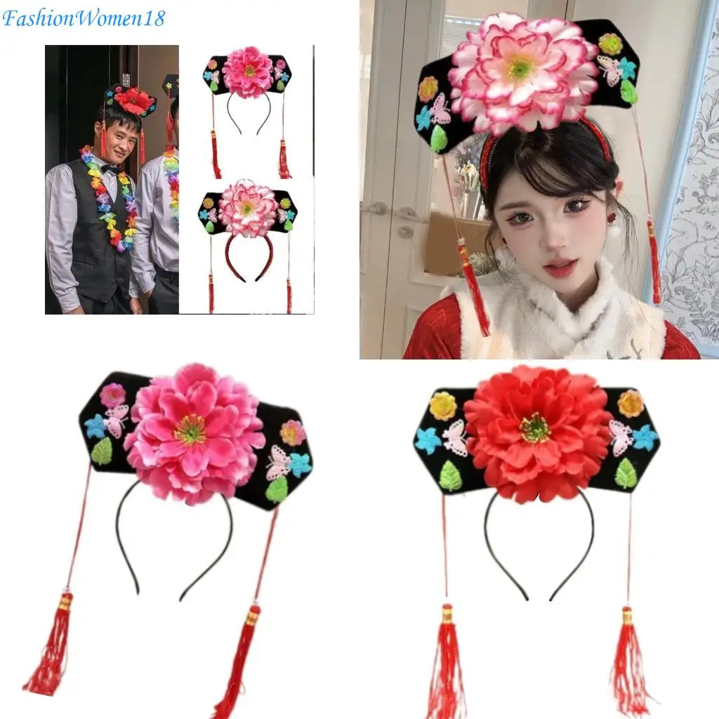 

Women Hairbands Stage Princesses Traditional Costume Headwear Photo Props 57BD