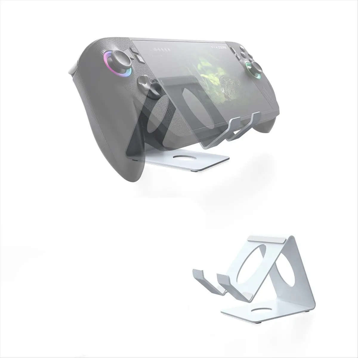Can buy Metal Desktop Stand for ROG XBOX Ally/ROG XBOX Ally X for Switch/Switch 2 Steam Deck PS Portal Stand White