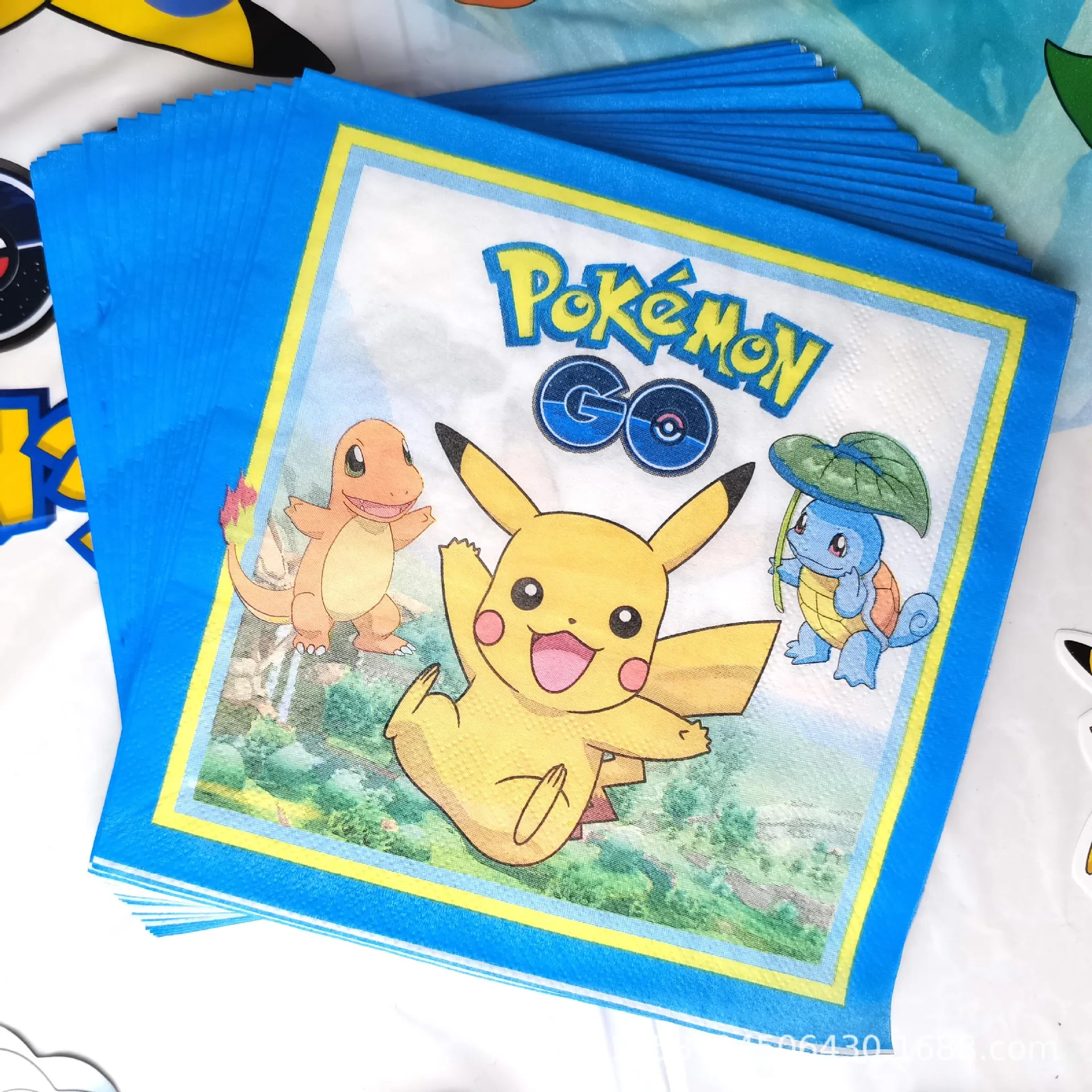 Pokemon forniture di compleanno tazze piatti tovagliolo Banner bambini 1 2 3 anni palloncini Pikachu festa di compleanno decorazioni per Baby Shower