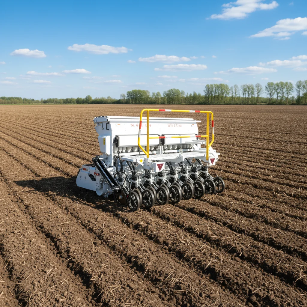 Automatic 16-Row Gearbox Grain Drill Seeder Machine for Wheat Barley Oats Rice Alfalfa Small Seed Planter