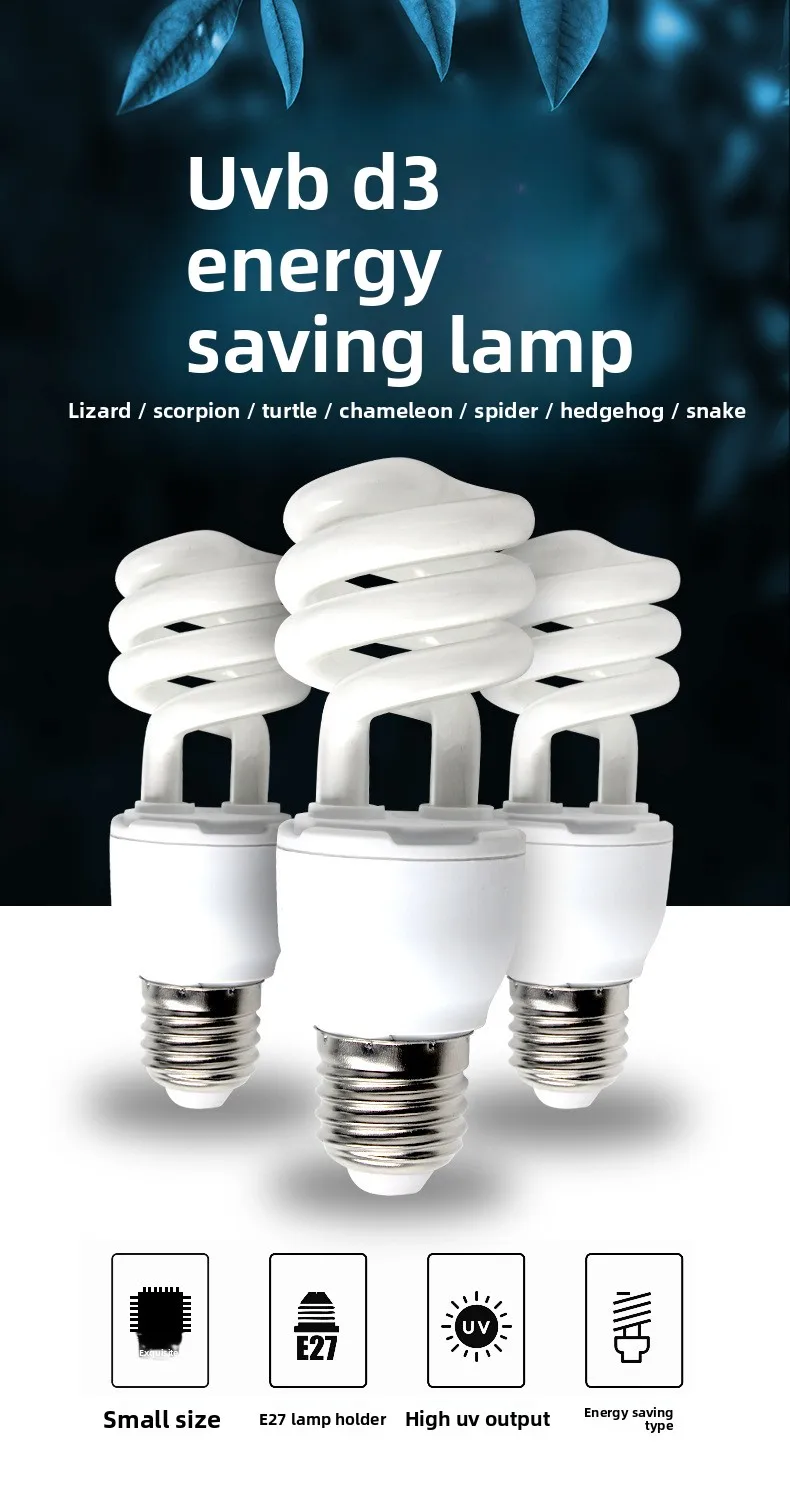 NOMOY ND-18 الطيف الكامل نمو النبات لمبة الشمس عالية الكثافة UVB الزواحف مصباح فيتامين D3 التوليف ضوء لسحالي السحفاة #4