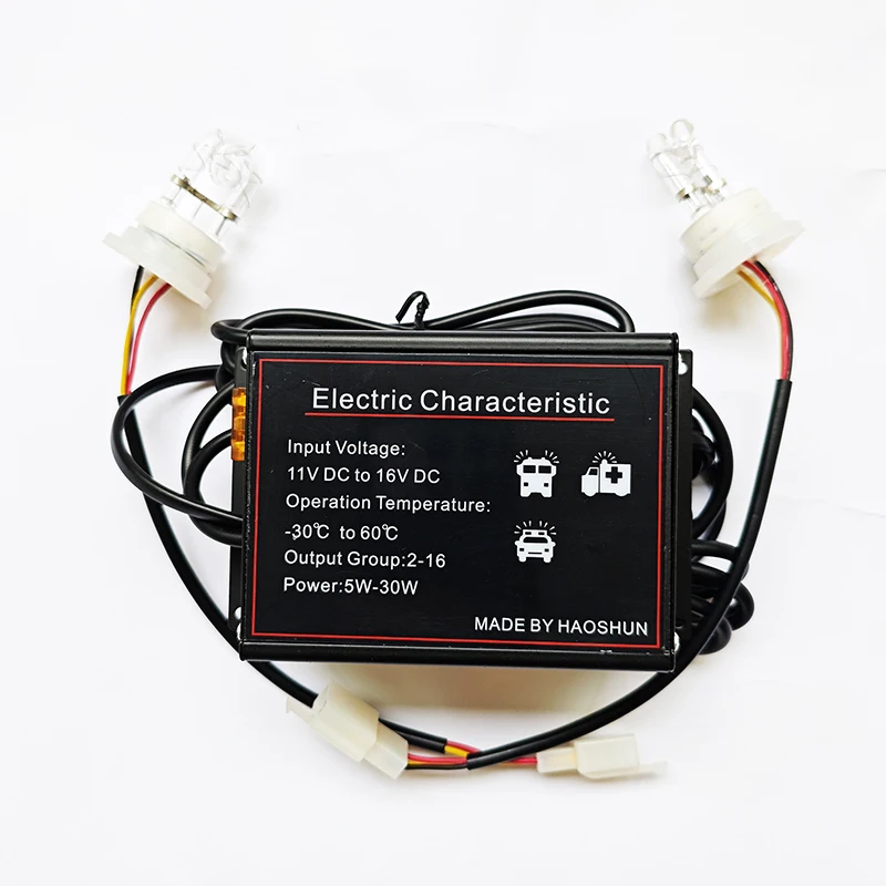 

FUGSAME Red Blue Xenon Strobe light DC12V U Type Xenon Fog Bulbs Stroboscope Led Police Truck Ambulance Emergency Flashing