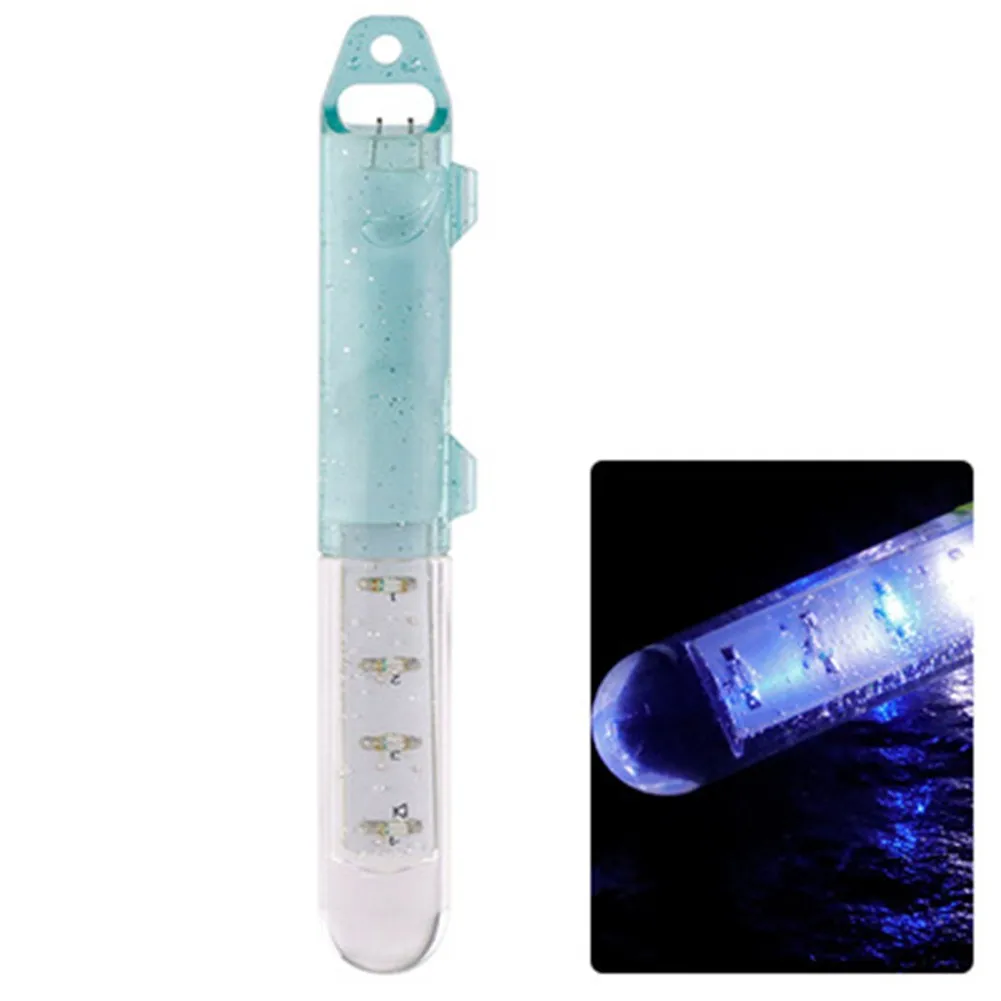 High Quality Hot Nice Portable Pratical Fish Lure Light Flashing Green LED Lamp Red Under Deep Drop Waterproof