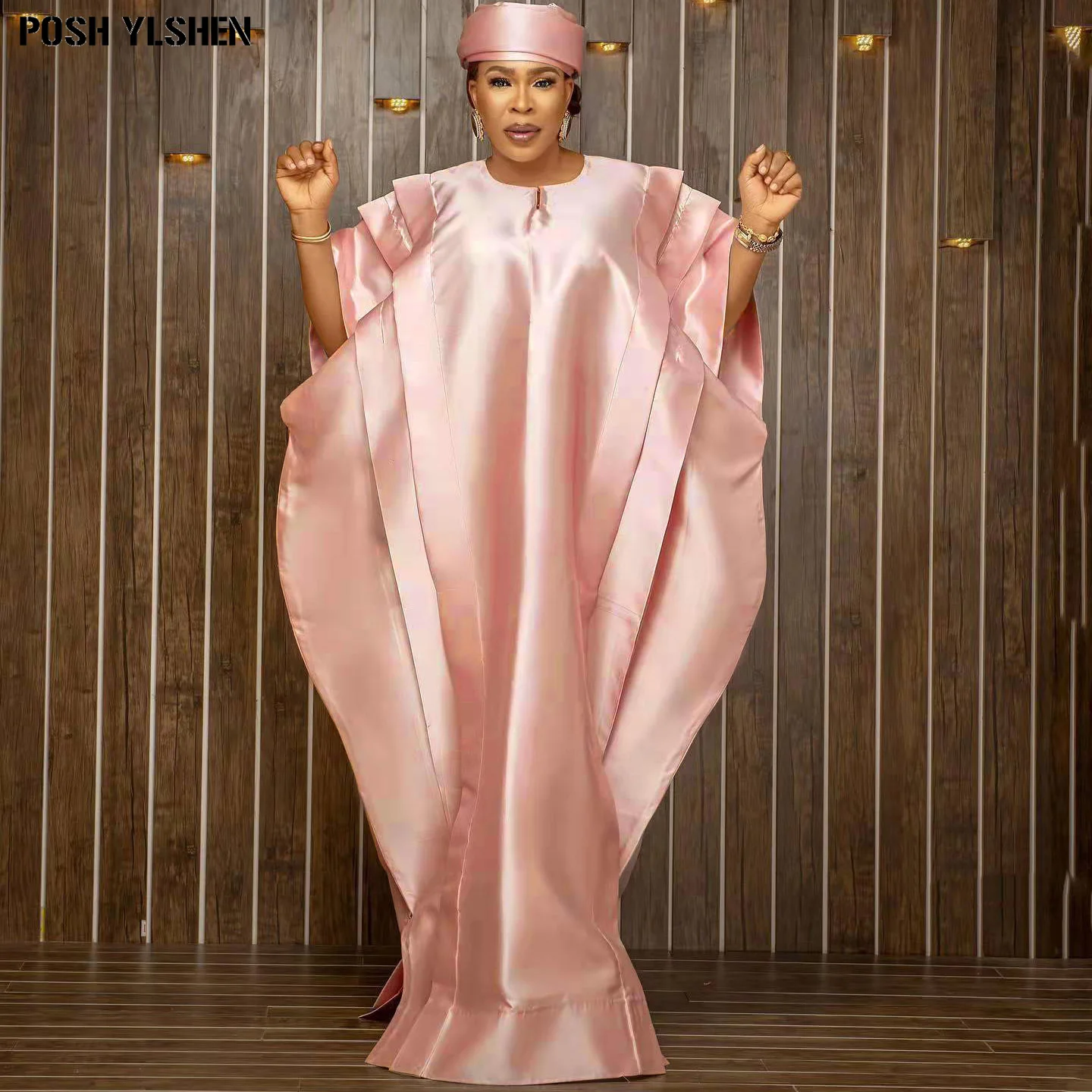 Vestido de caftán Nigeriano para mujer, vestidos africanos, Hijab tradicional, Abaya, muslman, Boubou, 2023