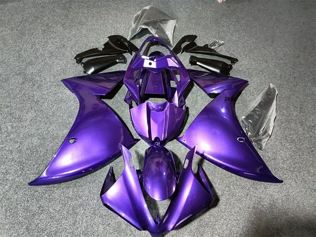 

Motorcycle Fairing Kit ABS Plastic Body Injection Fairings Bodywork Bodykits For Yamaha R1 YZF1000 YZF-R1 2012 2013 2014 purple