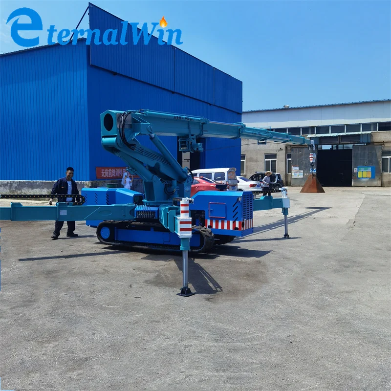 الصين 6T للطي الذراع العنكبوت رافعة الزاحف لمكان العمل الضيق #2