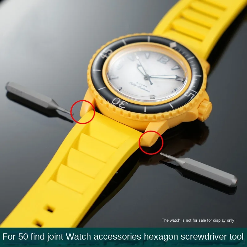 Clé hexagonale pour outil de montre Blancpain 50 Fathoms, tournevis hexagonal interne de 0.9mm, outil de retrait de bracelet Swatch Blancpain