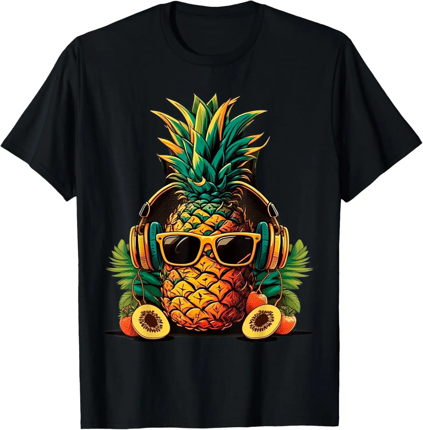 

Pineapple With Sunglasses Hawaii Hawaii Men Women Kids T-Shirt